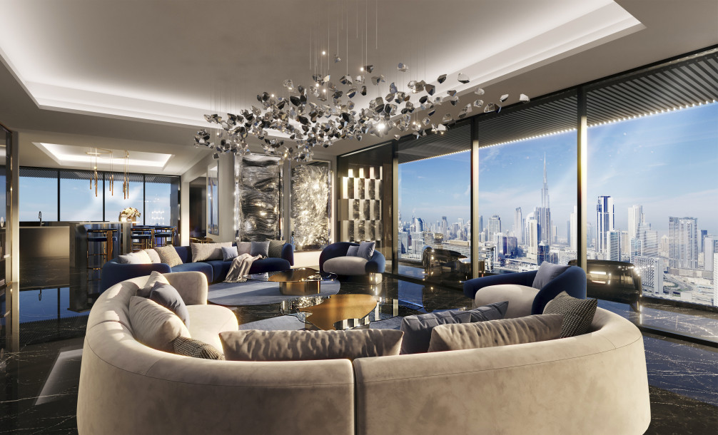 4 bedrooms Half Floor - 2 Maids - 2 Studies- 2 Swimming Pools - 2 Terraces - 65-100% ROI-13