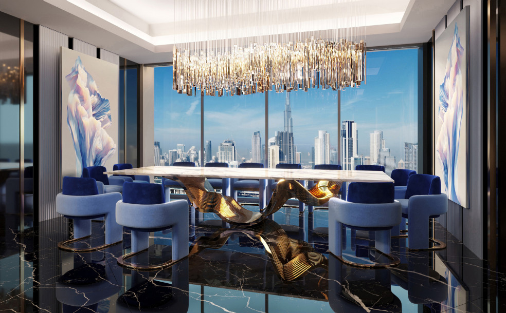4 bedrooms Half Floor - 2 Maids - 2 Studies- 2 Swimming Pools - 2 Terraces - 65-100% ROI-11