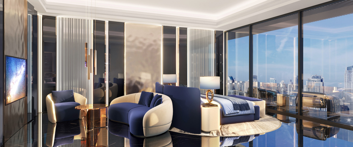 4 bedrooms Half Floor - 2 Maids - 2 Studies- 2 Swimming Pools - 2 Terraces - 65-100% ROI-8
