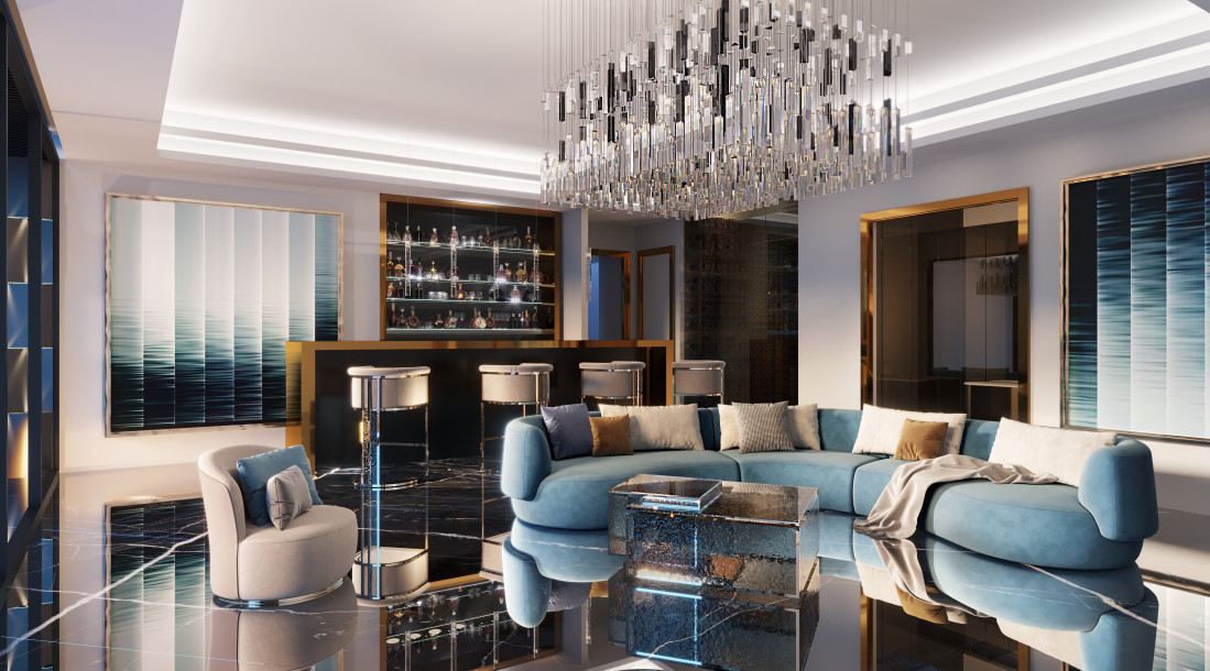 4 bedrooms Half Floor - 2 Maids - 2 Studies- 2 Swimming Pools - 2 Terraces - 65-100% ROI-7