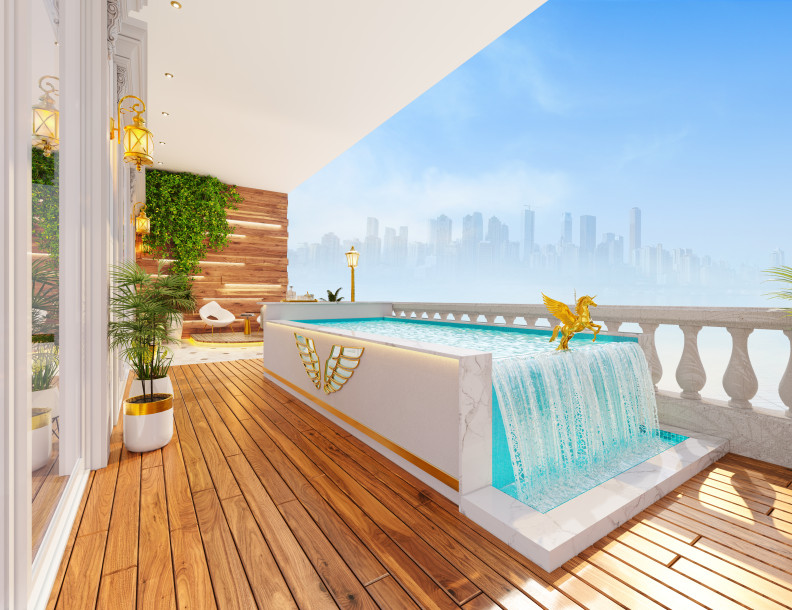 ULTRA LUXURY | DELUXE 2 BHK WITH POOL APARTMENT | 8 YEARS PAYMENT PLAN T | AMAZING VIEW-26