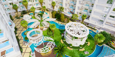 ULTRA LUXURY | DELUXE 3 BHK WITH POOL APARTMENT OFFERING THE FINEST AMENITIES I AMAZING VIEW