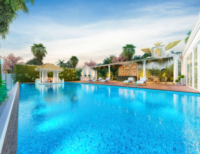 ULTRA LUXURY | DELUXE 3 BHK WITH POOL APARTMENT OFFERING THE FINEST AMENITIES I AMAZING VIEW